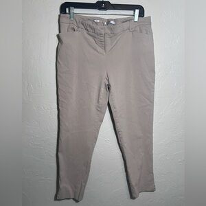 VAN HEUSEN_STUDIO SLIM FIT BEIGE/TAN PANTS SIZE 12